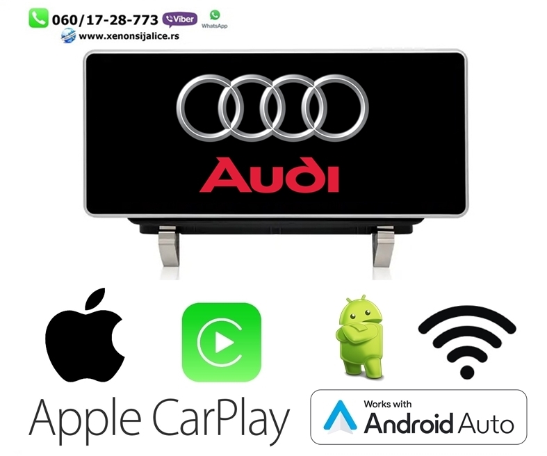 AUDI Q3 ANDROID,CAR PLAY MULTIMEDIJA NAVIGACIJA TOUCH SCREEN 10 INCA