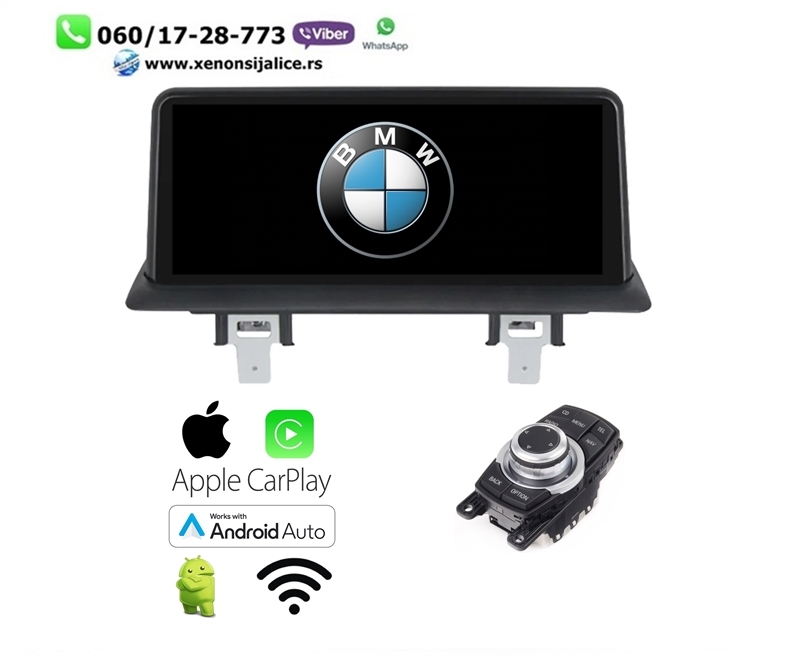 BMW 1 ANDROID,CAR PLAY MULTIMEDIJA NAVIGACIJA TOUCH SCREEN 10 INCA