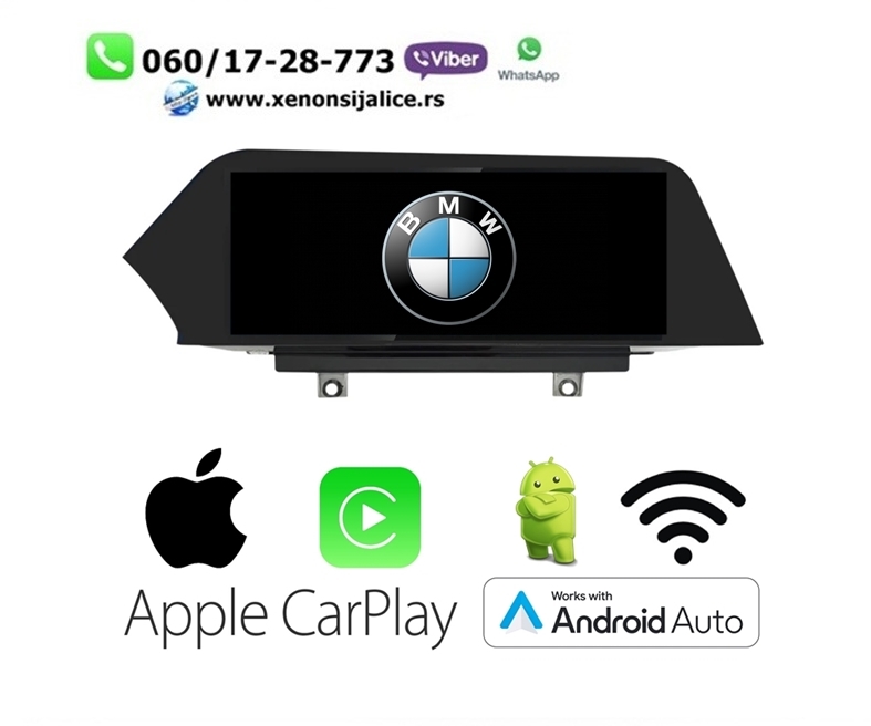 BMW X3 F25 ANDROID I CAR PLAY MULTIMEDIJA NAVIGACIJA TOUCH SCREEN 12 INCA