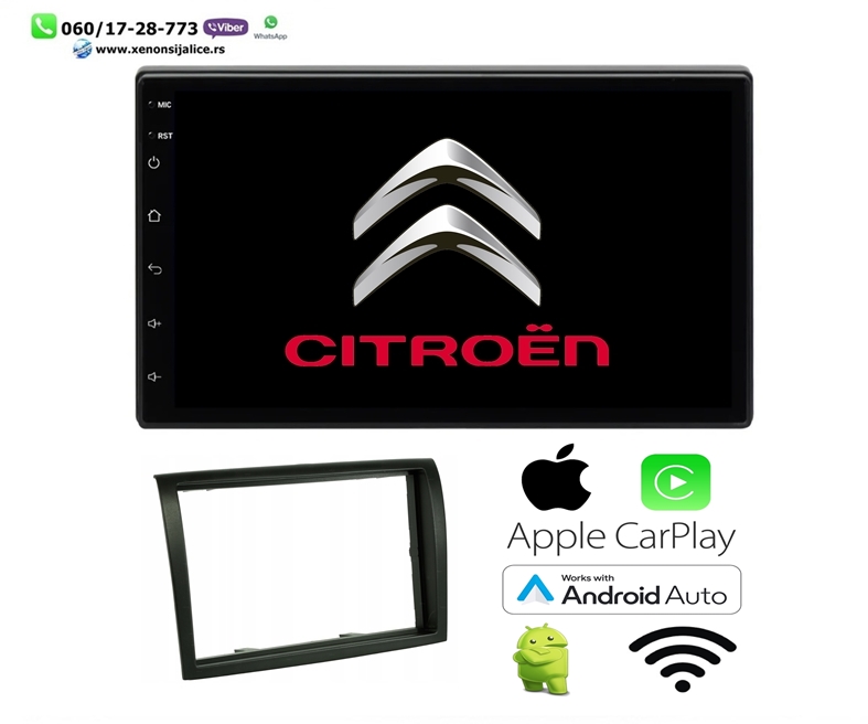 CITROEN JUMPER MULTIMEDIJA ANDROID,CAR PLAY NAVIGACIJA TOUCH SCREEN 7 INCA