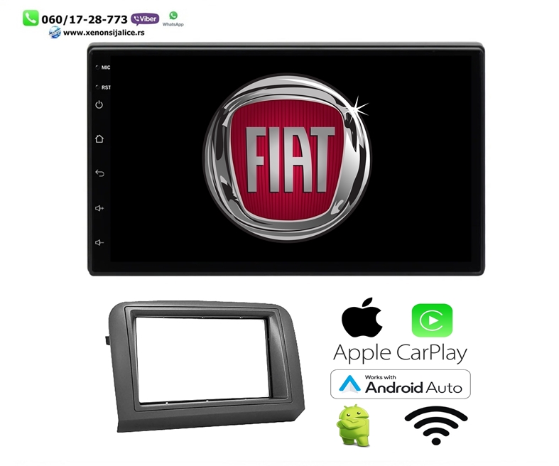 FIAT CROMA MULTIMEDIJA ANDROID,CAR PLAY NAVIGACIJA TOUCH SCREEN 7 INCA