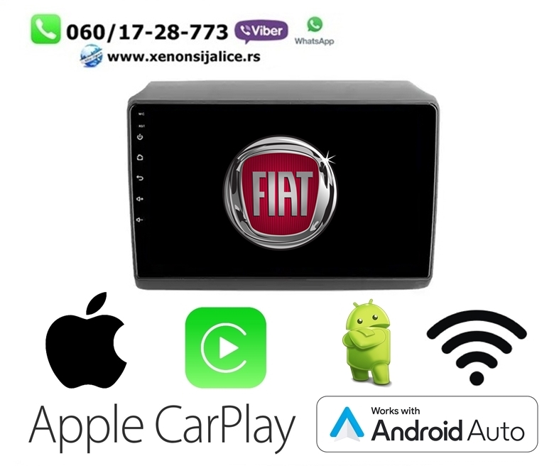 FIAT DUCATO MULTIMEDIJA ANDROID,CAR PLAY NAVIGACIJA TOUCH SCREEN 10 INCA