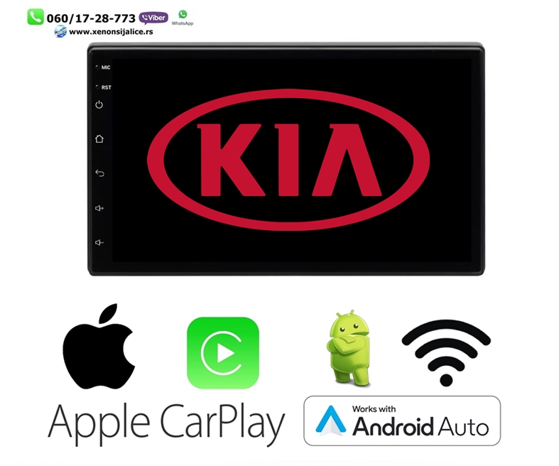 KIA SORENTO SPORTAGE MULTIMEDIJA ANDROID,CAR PLAY NAVIGACIJA TOUCH SCREEN 7 INCA