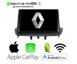 RENAULT MEGANE 3 MULTIMEDIJA ANDROID,CAR PLAY NAVIGACIJA TOUCH SCREEN 10 INCA