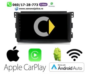 SMART MULTIMEDIJA ANDROID,CAR PLAY NAVIGACIJA TOUCH SCREEN 9 INCA