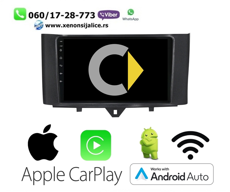 SMART MULTIMEDIJA ANDROID,CAR PLAY NAVIGACIJA TOUCH SCREEN 10 INCA