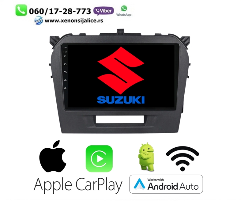 SUZUKI VITARA NOVI TIP MULTIMEDIJA ANDROID,CAR PLAY NAVIGACIJA TOUCH SCREEN 10 INCA